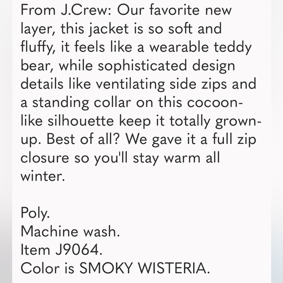 J. Crew Wisteria Teddy Coat - Picture 10 of 15